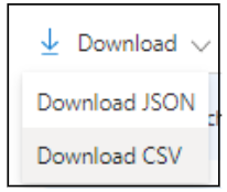 Basic authentication disabled - how to guide, download csv